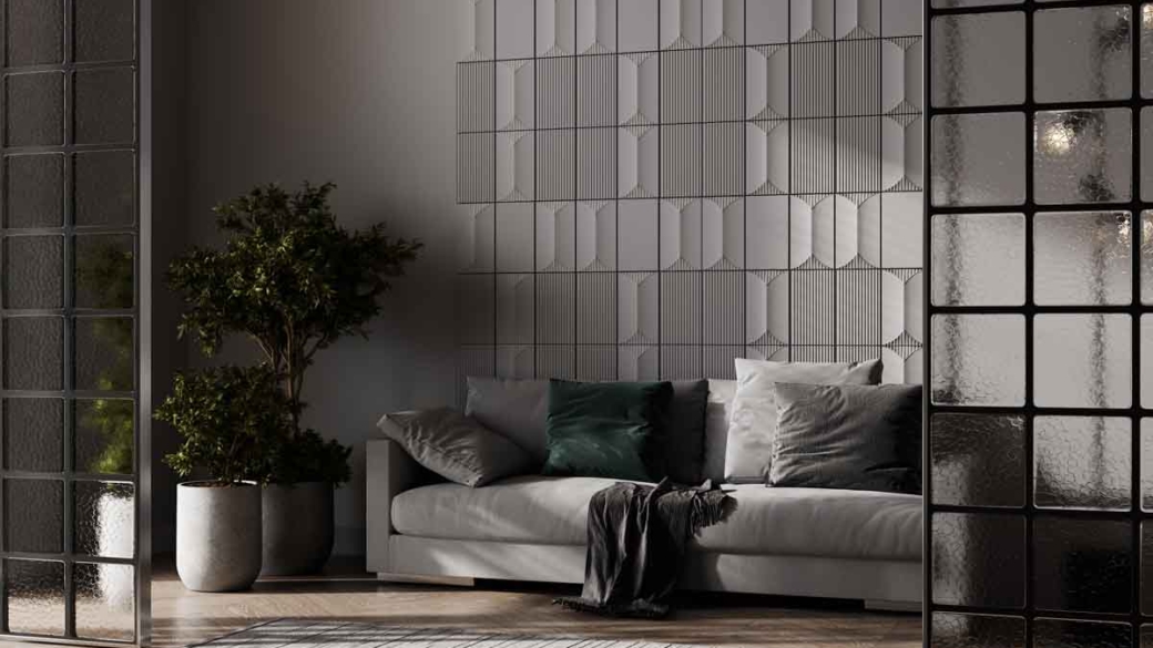3D and textured PVC wall panel design ideas