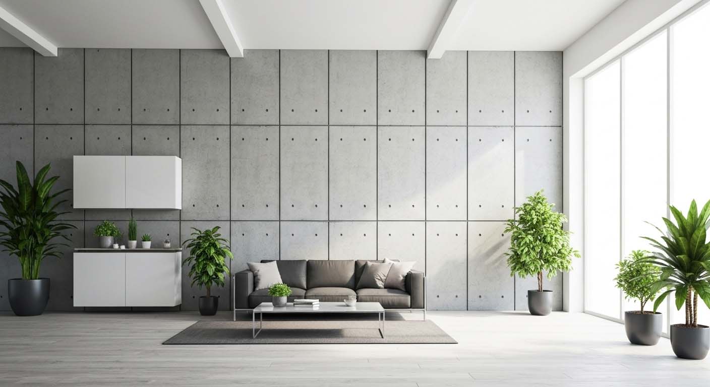 Concrete Wall Panels Interior Pros Cons and Design Tips for 2025