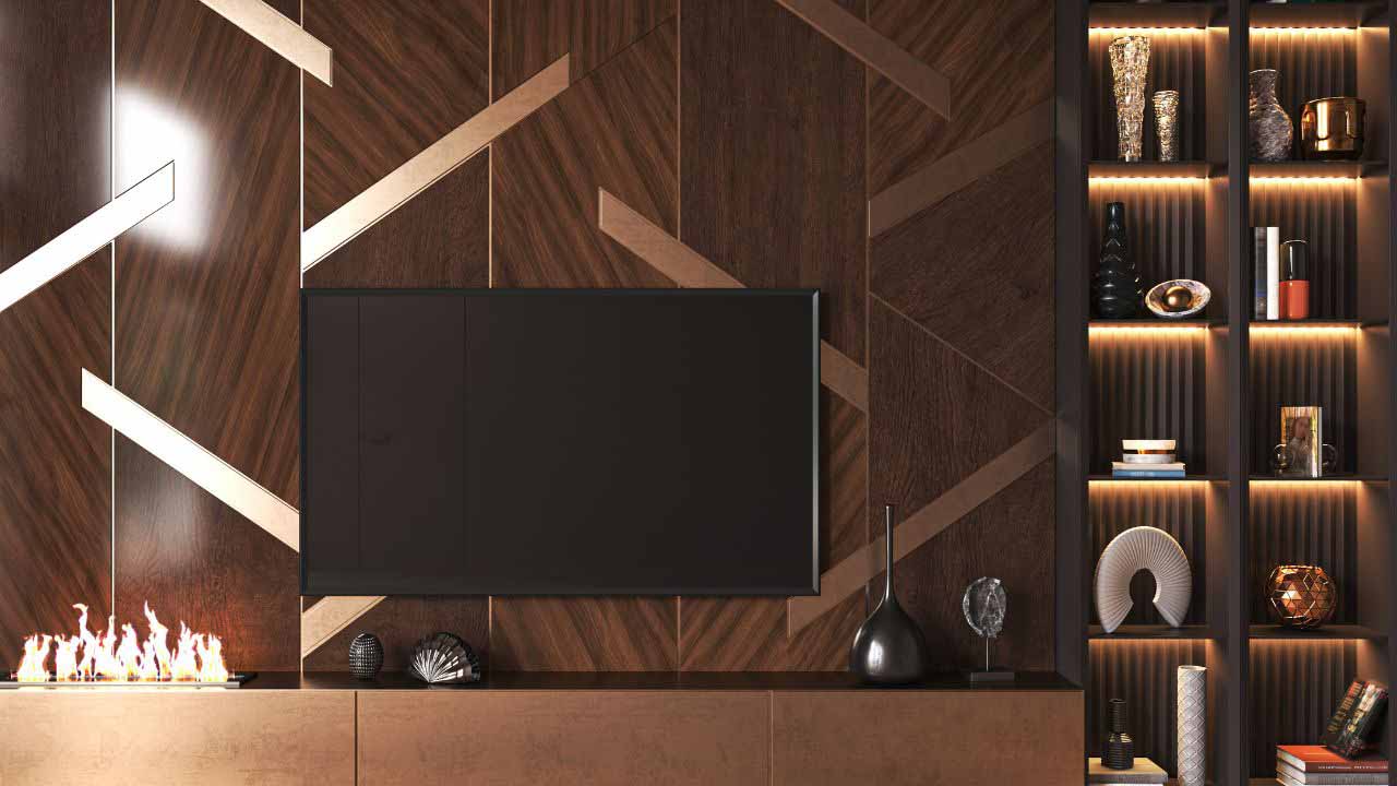 Materials Revolution Choosing Wall Panels for the Ultimate TV Wall