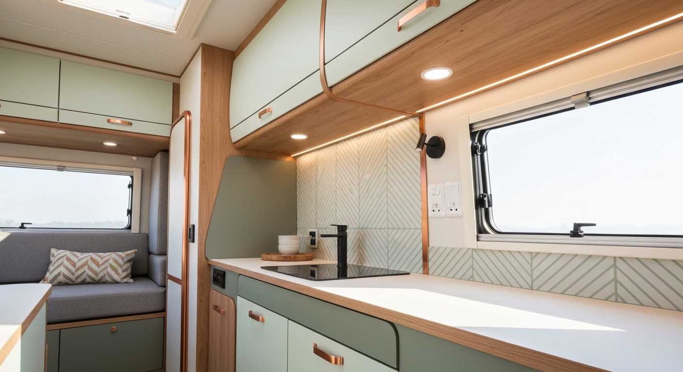 Most Popular Materials for Modern Camper Wall Panels