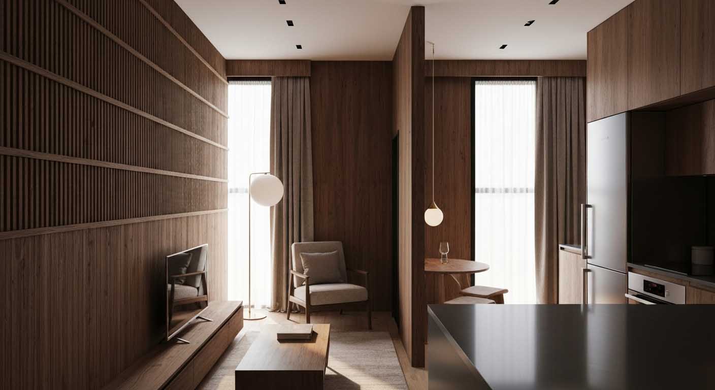 Small Space, Big Impact Decorative Wood Wall Panels for Tiny Apartments