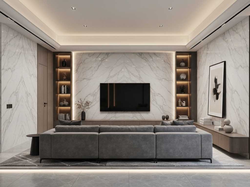 Transform your living space with marble paneling for walls! Uncover tips and inspiration for using this stunning feature in any room.