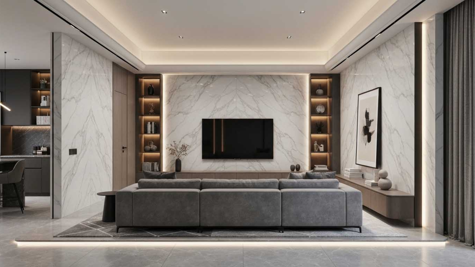 Transform your living space with marble paneling for walls! Uncover tips and inspiration for using this stunning feature in any room.