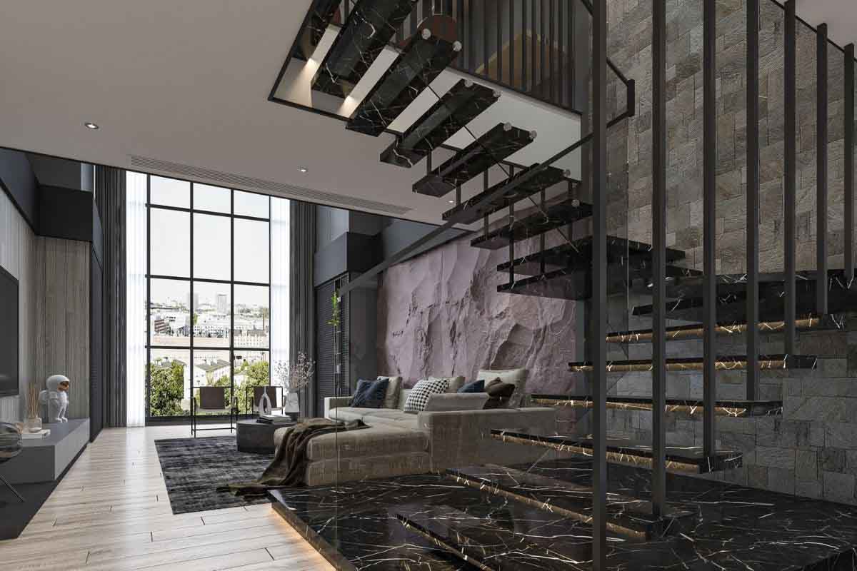 Choosing the Perfect Luxury Wall Panels for Your Stair Wall