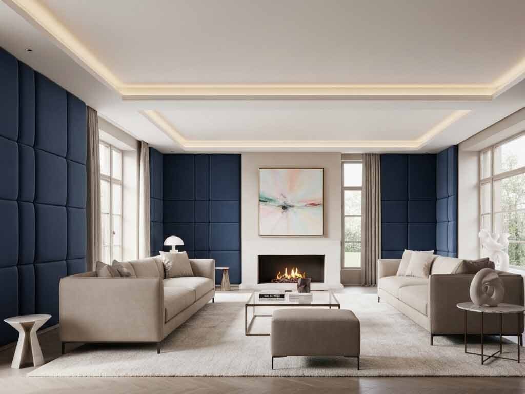 Modern Home Makeovers Using Padded Wall Panels