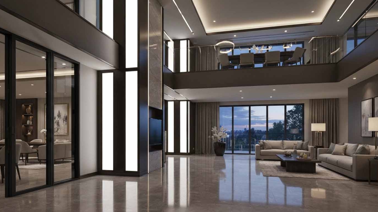 LED Panel Wall Ideas for Modern Interior Design