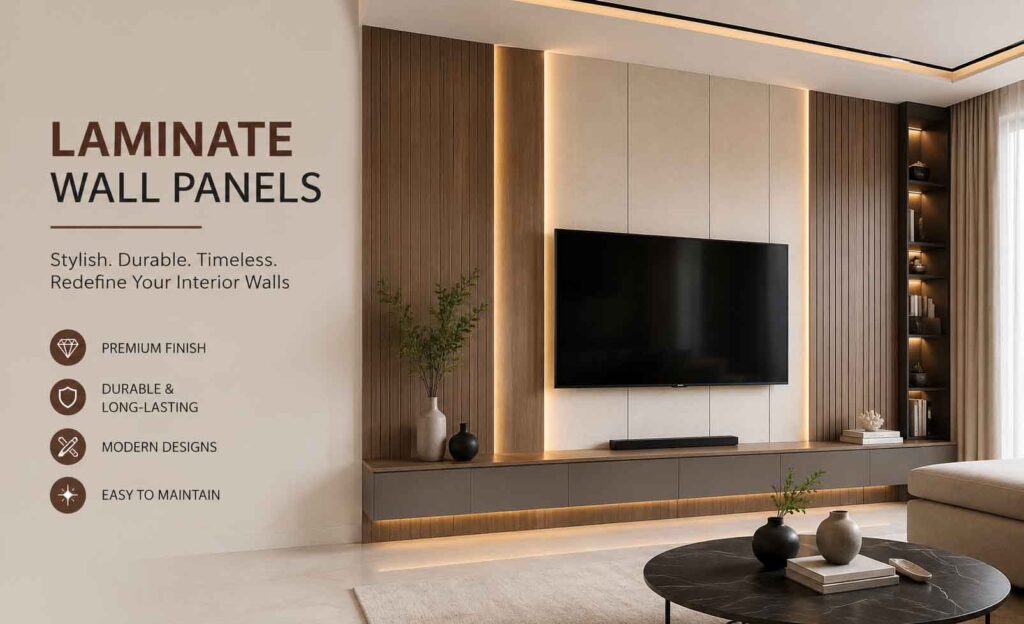 Laminate wall panels