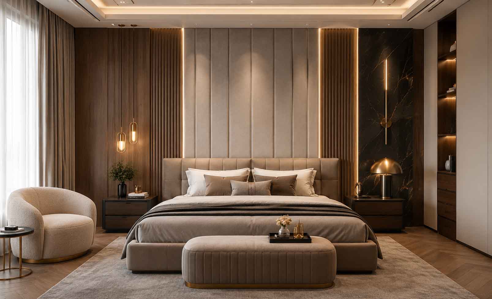 10 Modern Bedroom Wall Panels That Instantly Elevate Your Space 1