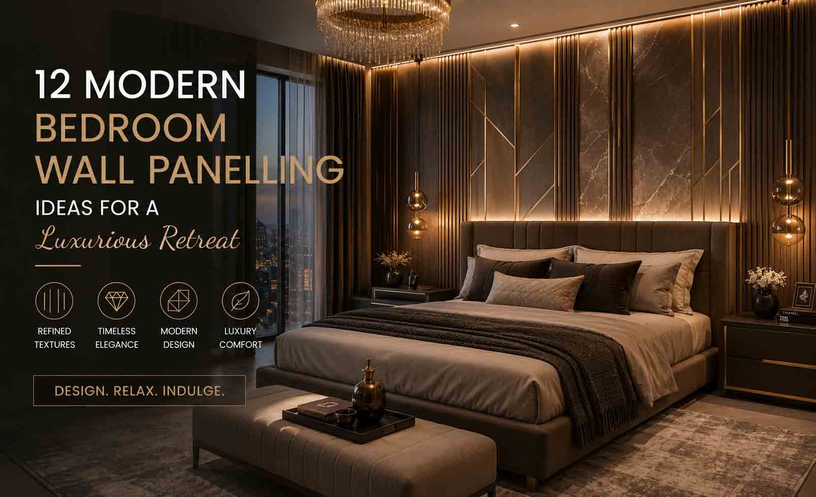 12 Modern Bedroom Wall Panelling Ideas for a Luxurious Retreat Header