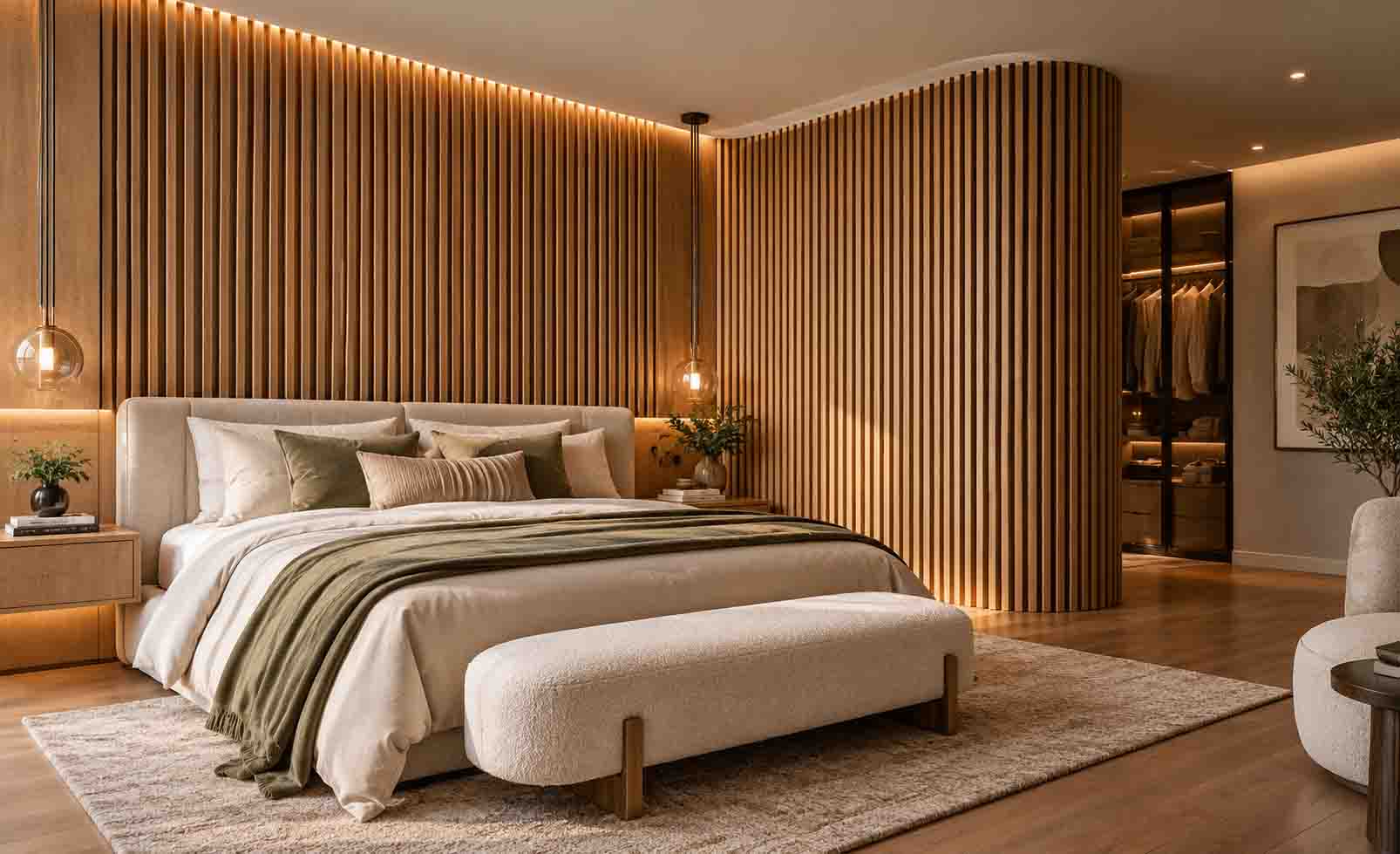11 Wood Panels for Bedroom Walls to Create a Luxury Retreat