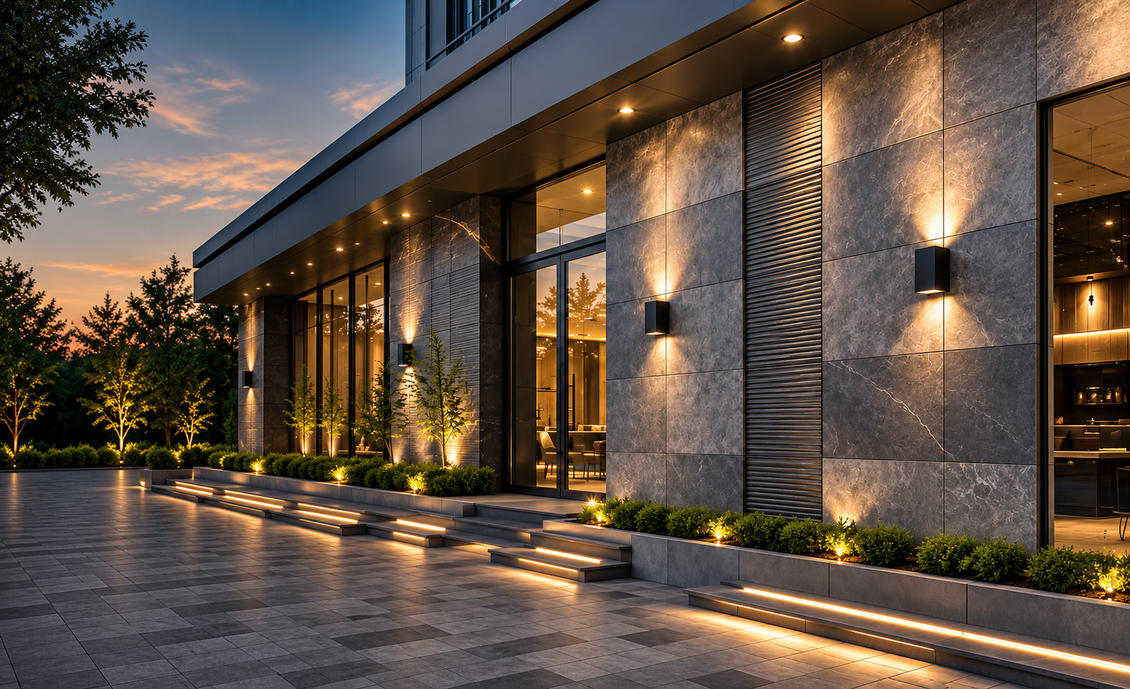 17 Modern Front Wall Tiles Design Ideas for Stylish Exteriors