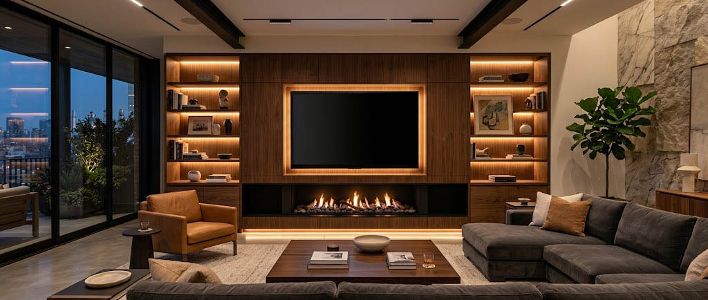 21 Custom Media Wall Designs for a Luxury Entertainment Space