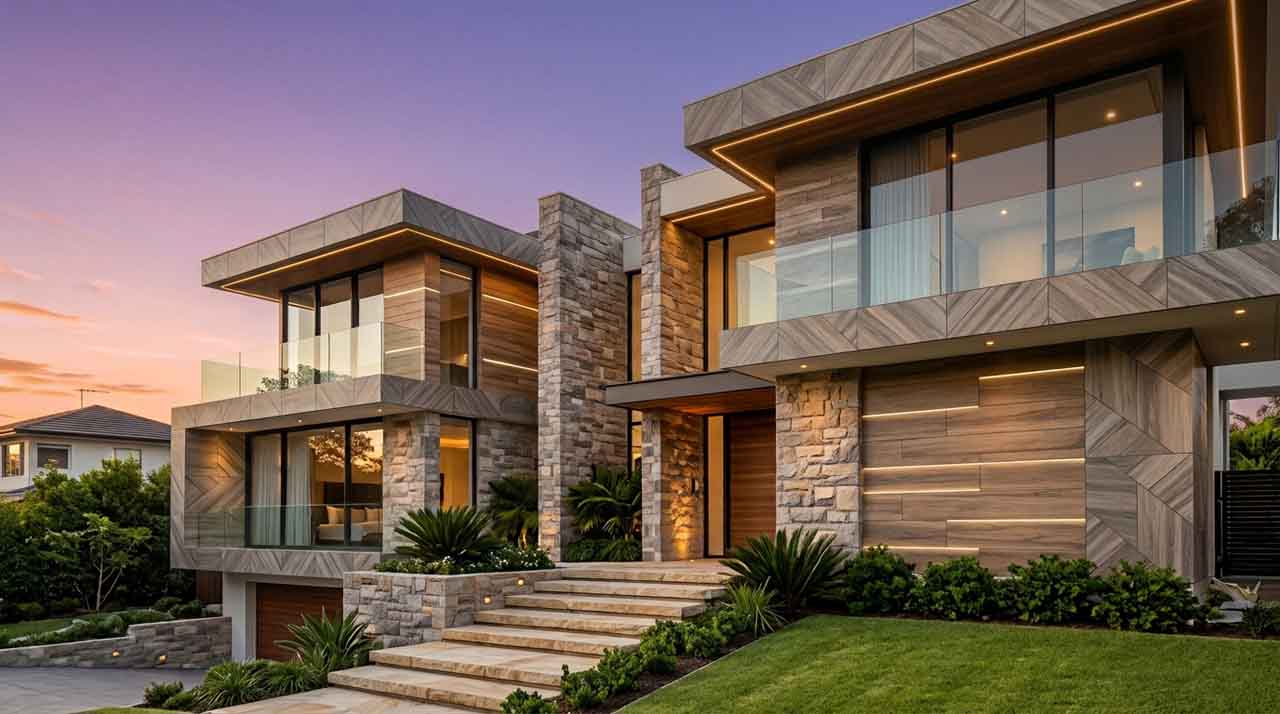 Exterior Wall Tiles Design Ideas for Modern Architecture
