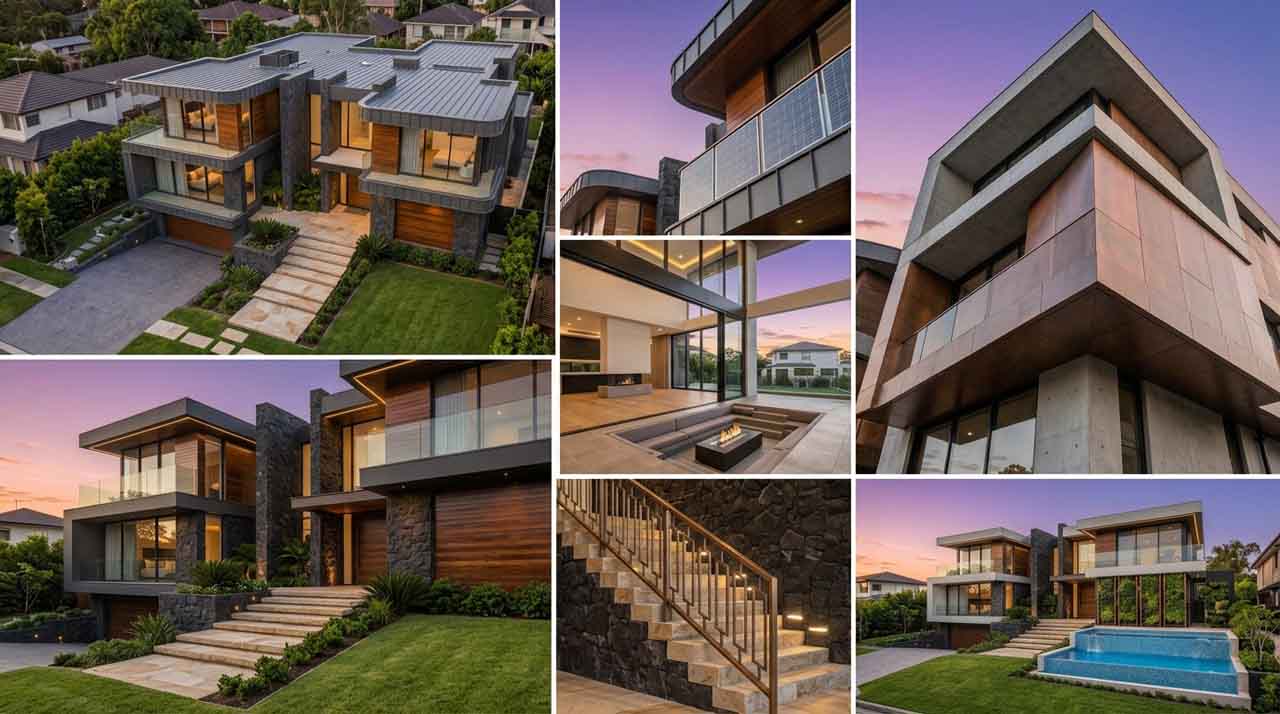 Exterior Wall Tiles Design Ideas