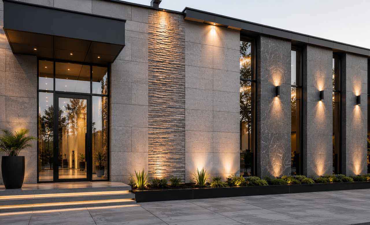 Modern Front Wall Tiles Design Ideas for Stylish Exteriors