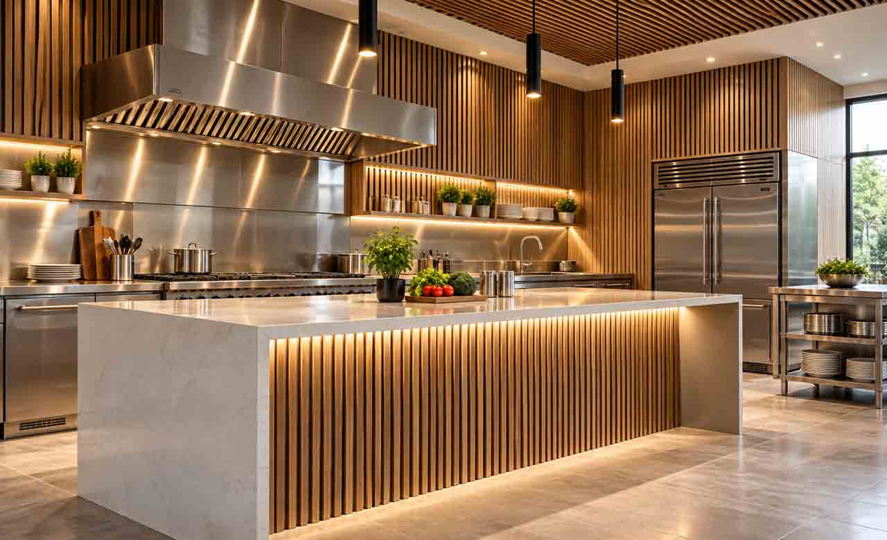 11 Benefits of PVC Wall Panels for Commercial Kitchen Spaces