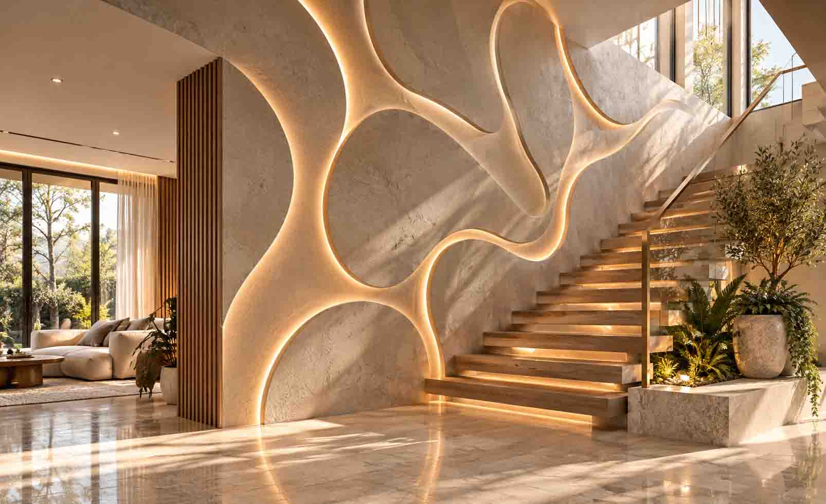 19 Concrete Wall Design Ideas for Modern Luxury Interiors