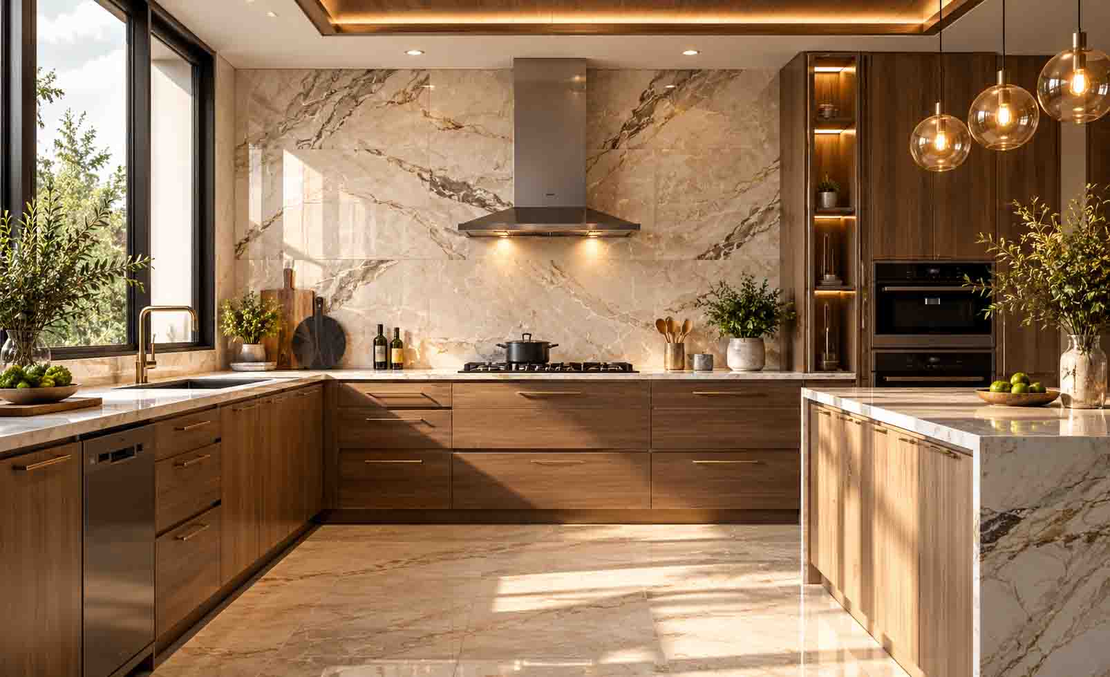 Kitchen Wall Tiles Design Latest