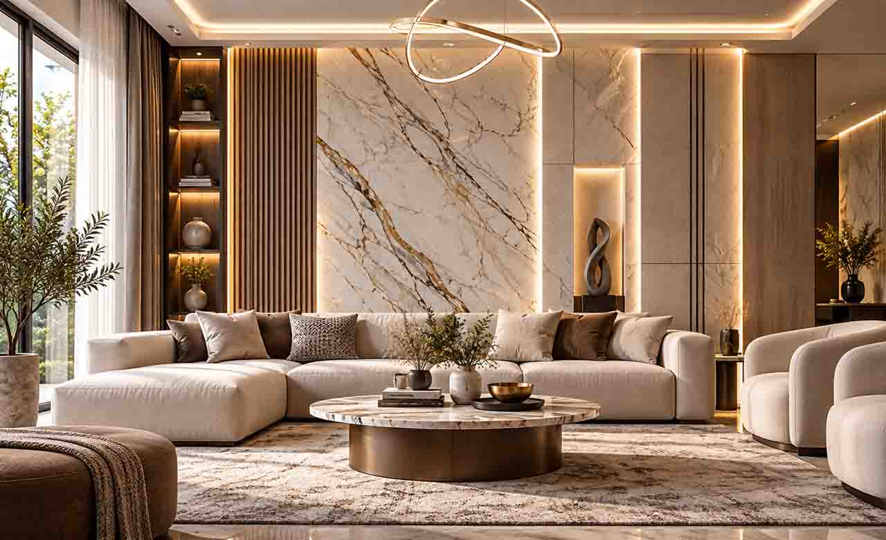 Living Room Wall Tiles Design 15 Luxury Ideas for a Stunning Space