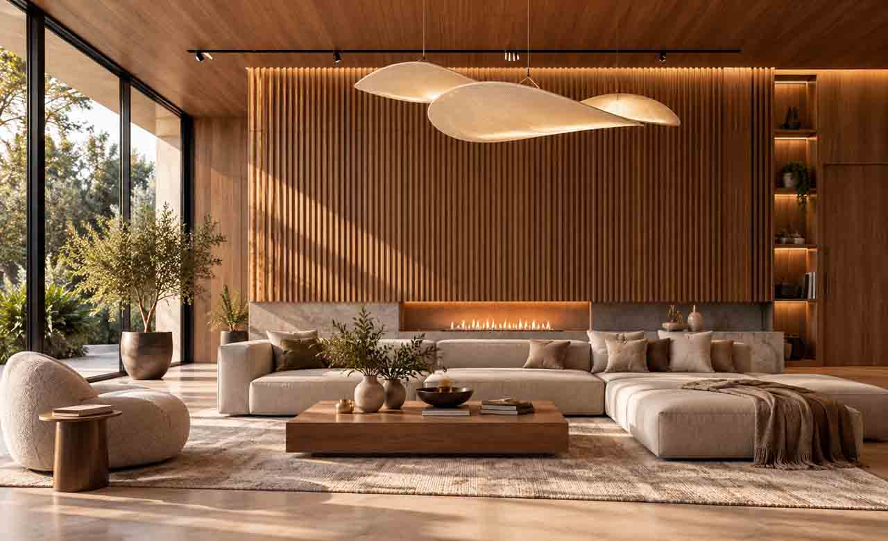 Wood Accent Wall Designs to Transform Your Living Room with Style
